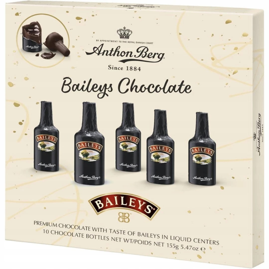 Anthon Berg Baileys шоколадови бутилки 155 гр Продуктови Категории