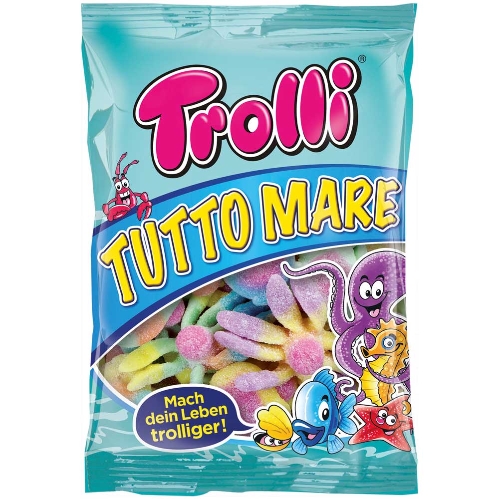 Мармелад тролли. Мармелад Осьминоги Trolli. Тролли мармелад Тутто Маре. Мармеладные рыбки. Конфеты Trolli.