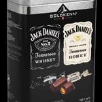 name} Шоколади Jack Daniels Микс от швейцарски пралини от черен шоколад и Jack Daniels и пралини с меден ликьор Jack Daniels 144 гр