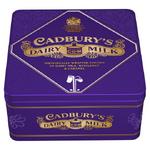 name} Шоколади Cadbury Diary Milk Микс от шоколадови бонбони в метална кутия 396гр.