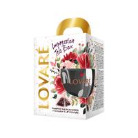 Lovare Подаръчен Комплект Чай  Impression Tea Box 28 бр и чаша