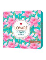 Lovare Подаръчен Комплект Чай  Flowers And Tea 60 бр