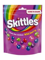 Skittles Бонбони с вкус на дива боровинка 318 гр